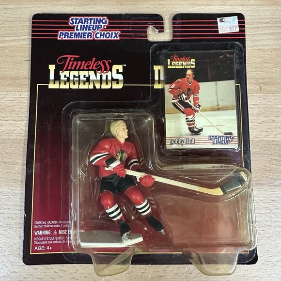 NHL Hockey Starting Lineup Bobby Hull Timeless Legends Figure w/Card - Picture 1 of 4